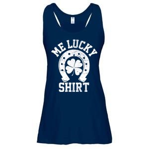 Me Lucky Shirt Horseshoe Ladies Essential Flowy Tank