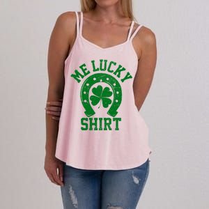 Me Lucky Shirt Horseshoe Women's Strappy Tank