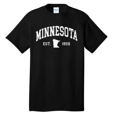 Minnesota Est. 1858 Tall T-Shirt