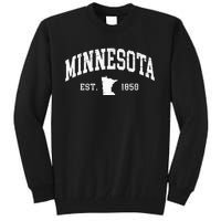 Minnesota Est. 1858 Tall Sweatshirt