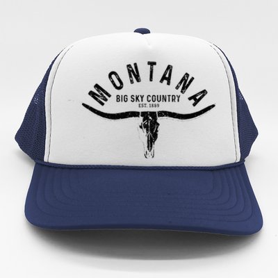 Montana Est. 1889 Vintage Gift Trucker Hat