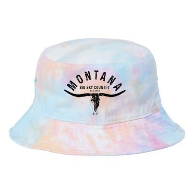 Montana Est. 1889 Vintage Gift Tie Dye Newport Bucket Hat