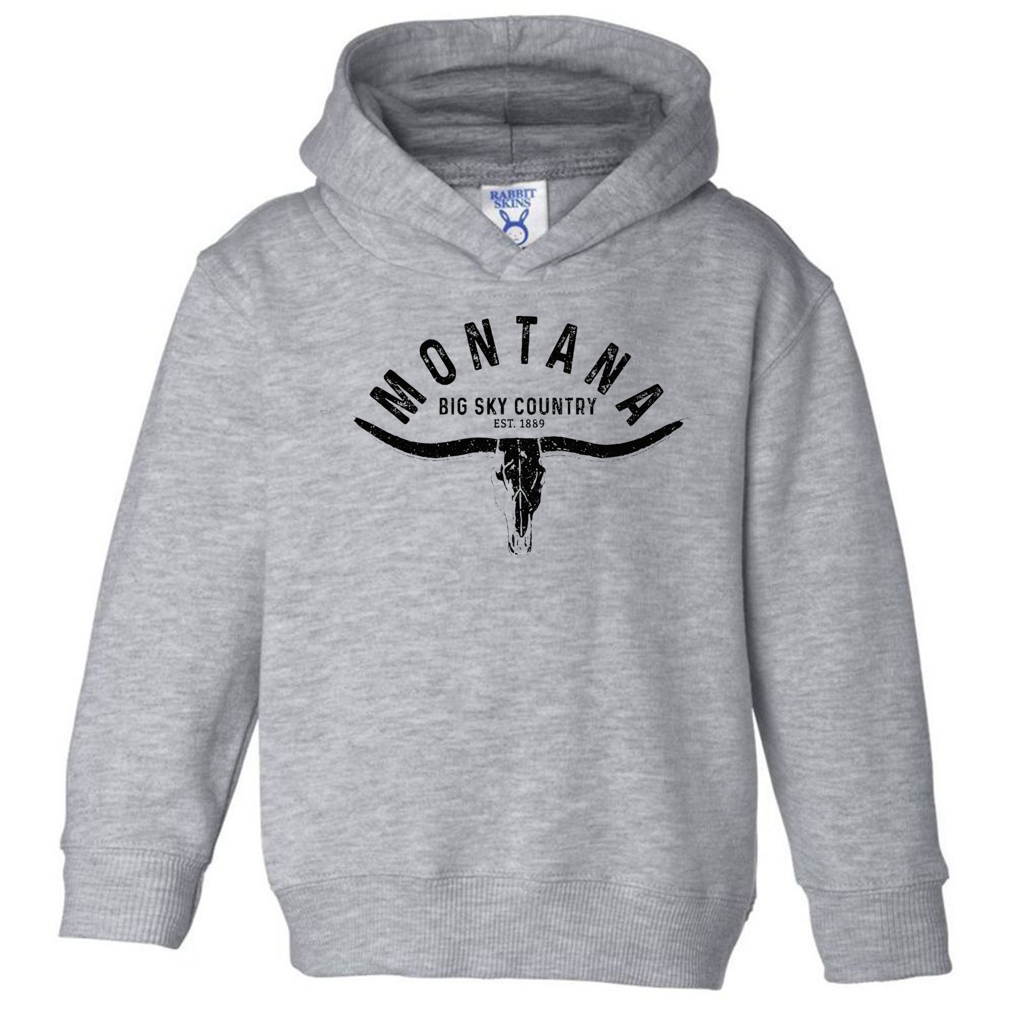 Montana Est. 1889 Vintage Gift Toddler Hoodie