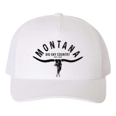 Montana Est. 1889 Vintage Gift Yupoong Adult 5-Panel Trucker Hat