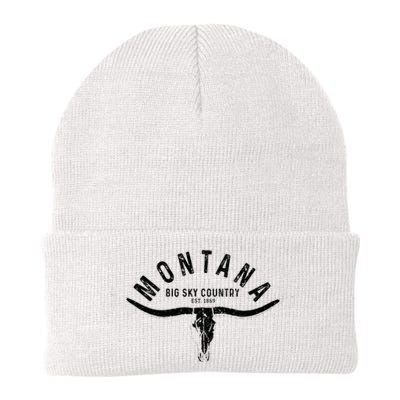 Montana Est. 1889 Vintage Gift Knit Cap Winter Beanie