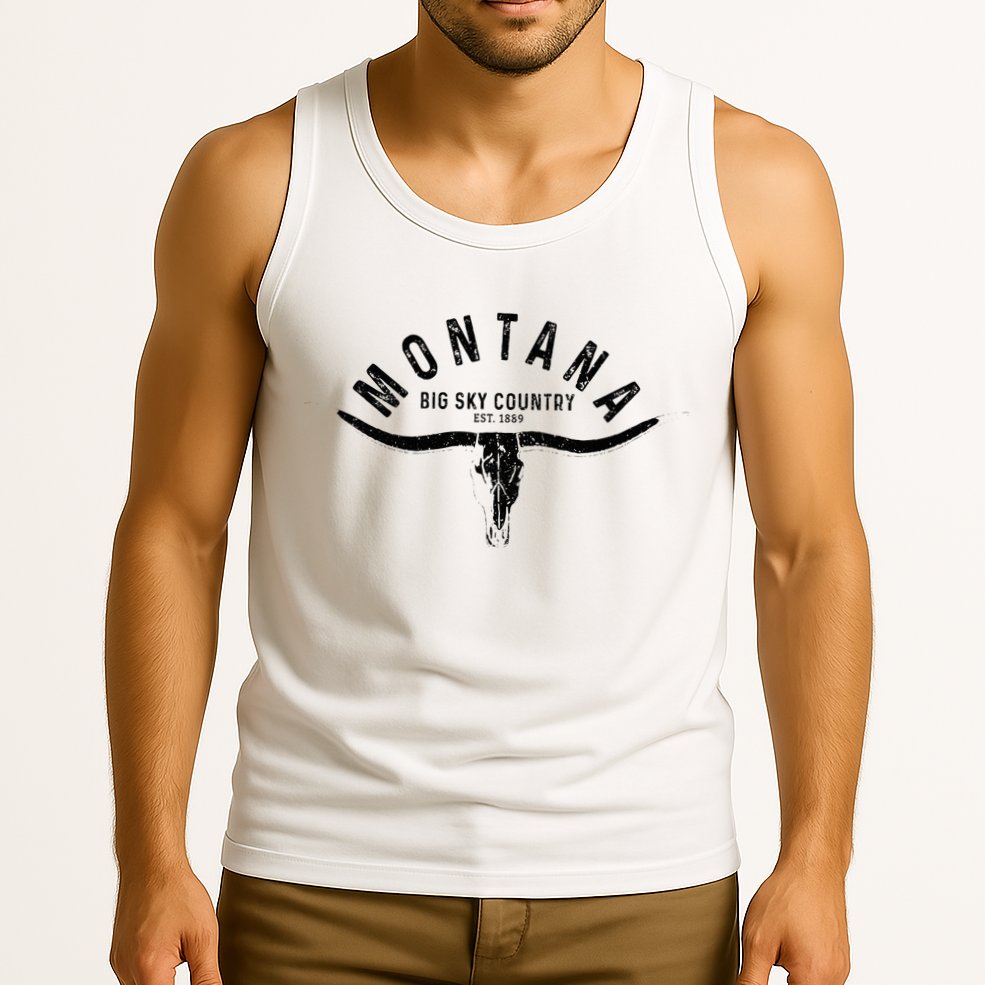 Montana Est. 1889 Vintage Gift Tank Top
