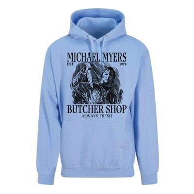 Michael Est 1978 Butcher Shop Always Fresh Horror Unisex Surf Hoodie