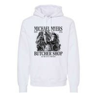 Michael Est 1978 Butcher Shop Always Fresh Horror Premium Hoodie