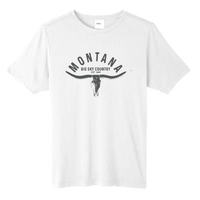 Montana Est 1889 Vintage Gift Tall Fusion ChromaSoft Performance T-Shirt