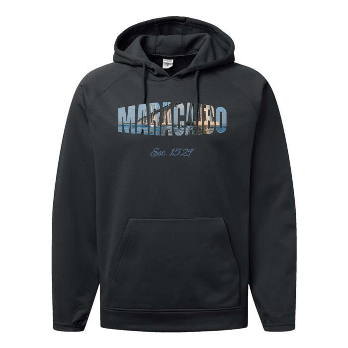 Maracaibo Est. 1529 Venezuela Novelty Gift Performance Fleece Hoodie