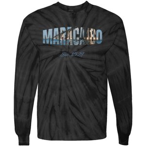 Maracaibo Est. 1529 Venezuela Novelty Gift Tie-Dye Long Sleeve Shirt