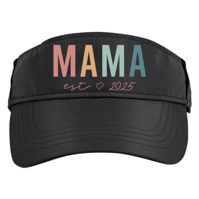 Mama Est 2025 Expect Baby Mothers Day Adult Drive Performance Visor