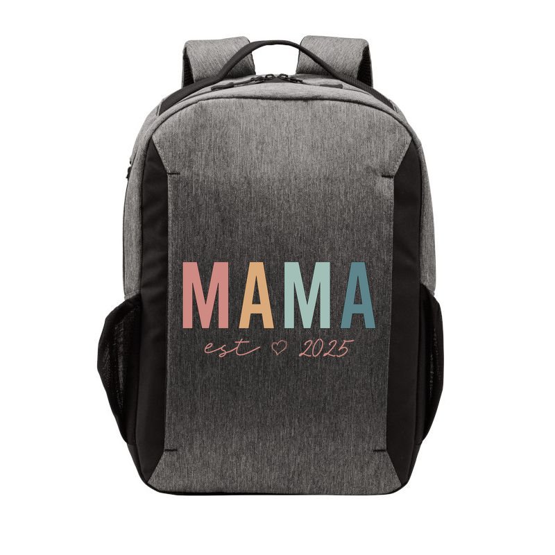 Mama Est 2025 Expect Baby Mothers Day Vector Backpack