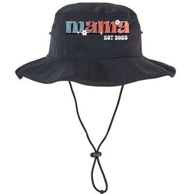 Mama Est 2025 Mother's Day New Mom Expect Baby Mama To Be  Bucket Hat