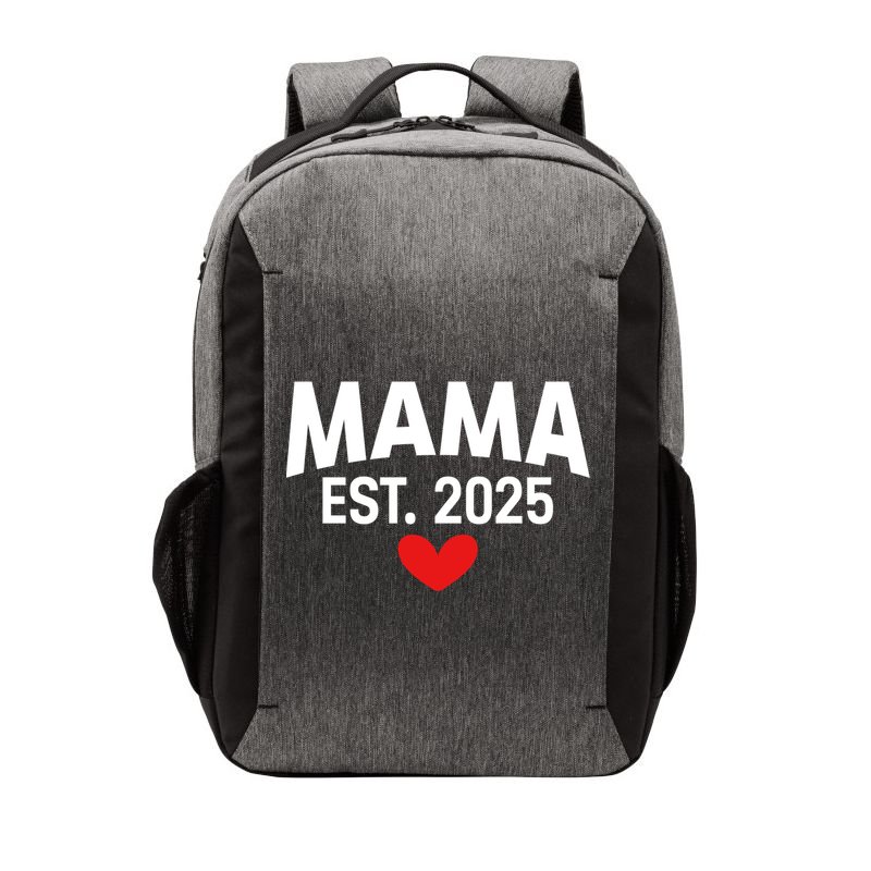 Mama Est. 2025 Expect Baby New Mom Mama 2025 Mothers Day  Vector Backpack