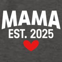 Mama Est. 2025 Expect Baby New Mom Mama 2025 Mothers Day  Vector Backpack