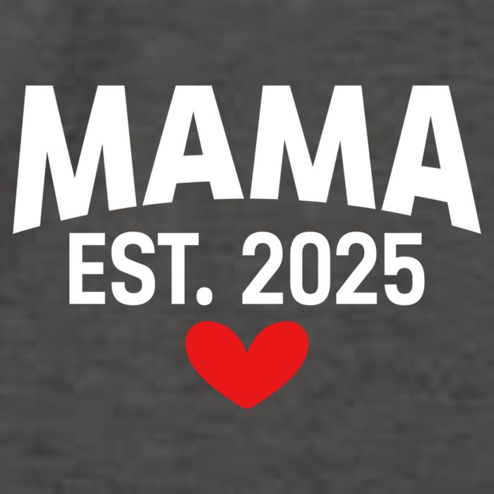 Mama Est. 2025 Expect Baby New Mom Mama 2025 Mothers Day  Vector Backpack