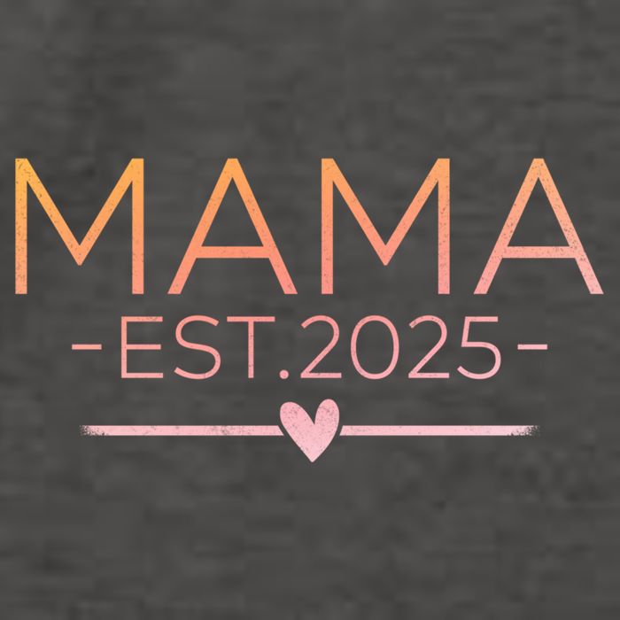 Mama Est. 2025 Expect Baby New Mom Mothers Day Vector Backpack