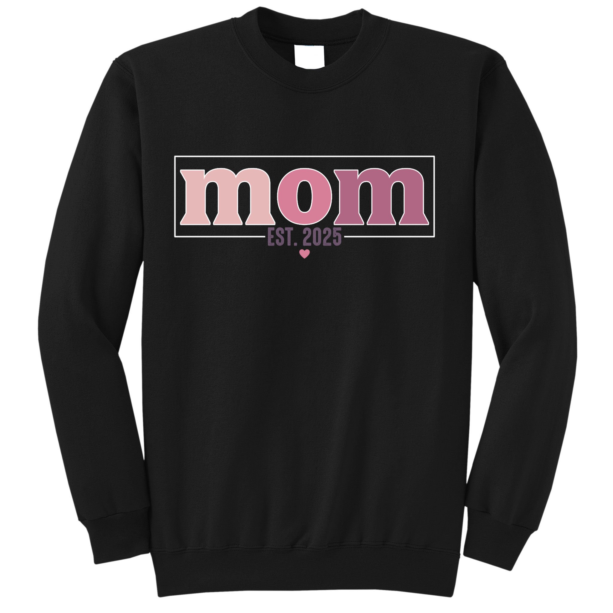 Mama Est. 2025 Expect Baby New Mom Mothers Day Sweatshirt