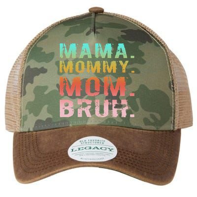 Mom Est 2025 Expect Baby New First Mommy Mama Mother's Day  Legacy Tie Dye Trucker Hat