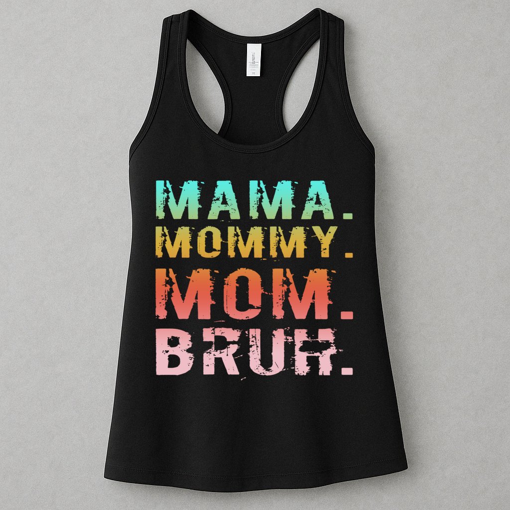 Mom Est 2025 Expect Baby New First Mommy Mama Mother's Day  Womens Tank Top