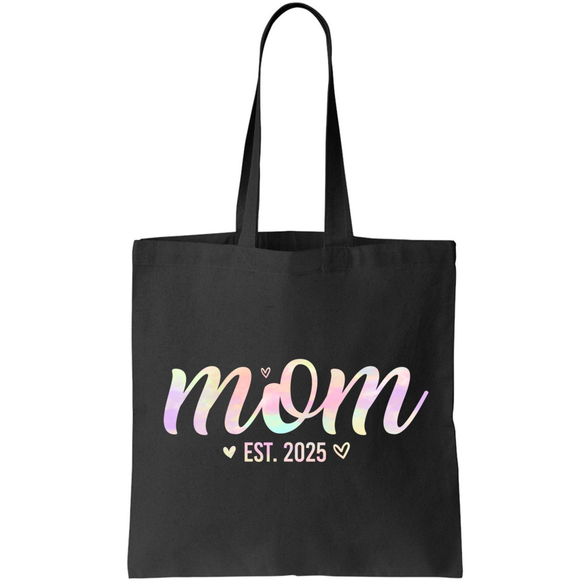 Mom Est 2025 Expect Baby New First Mommy Mama Mother's Day  Bag