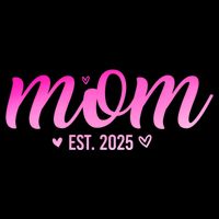 Mom Est 2025 Expect Baby New First Mommy Mama Mother's Day  Bucket Hat