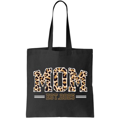 Mom Est 2025 Expect Baby New First Mommy Mama Mother's Day  Bag