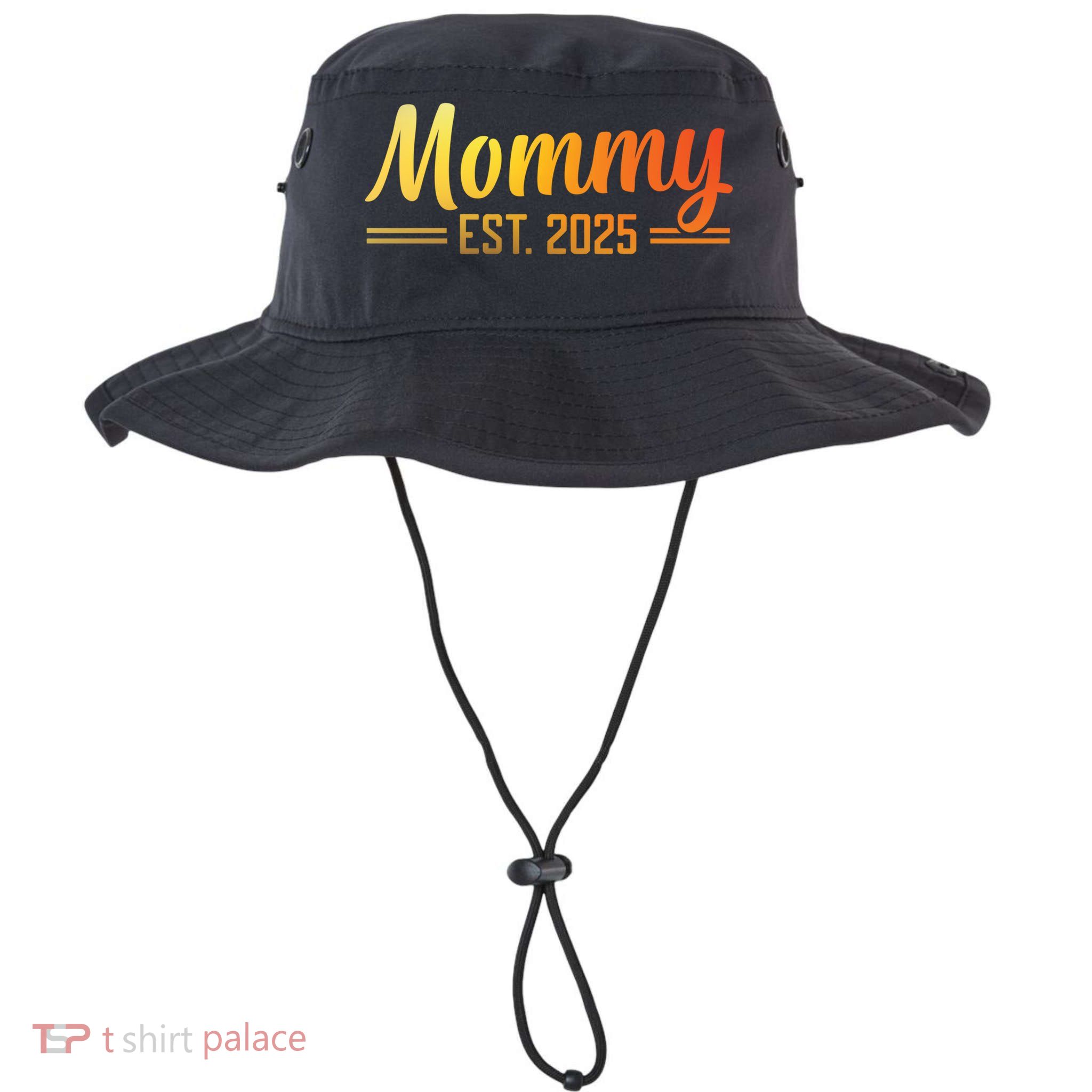 Mommy Est 2025 Expect Baby New First Mom Mama Mother's Day  Bucket Hat