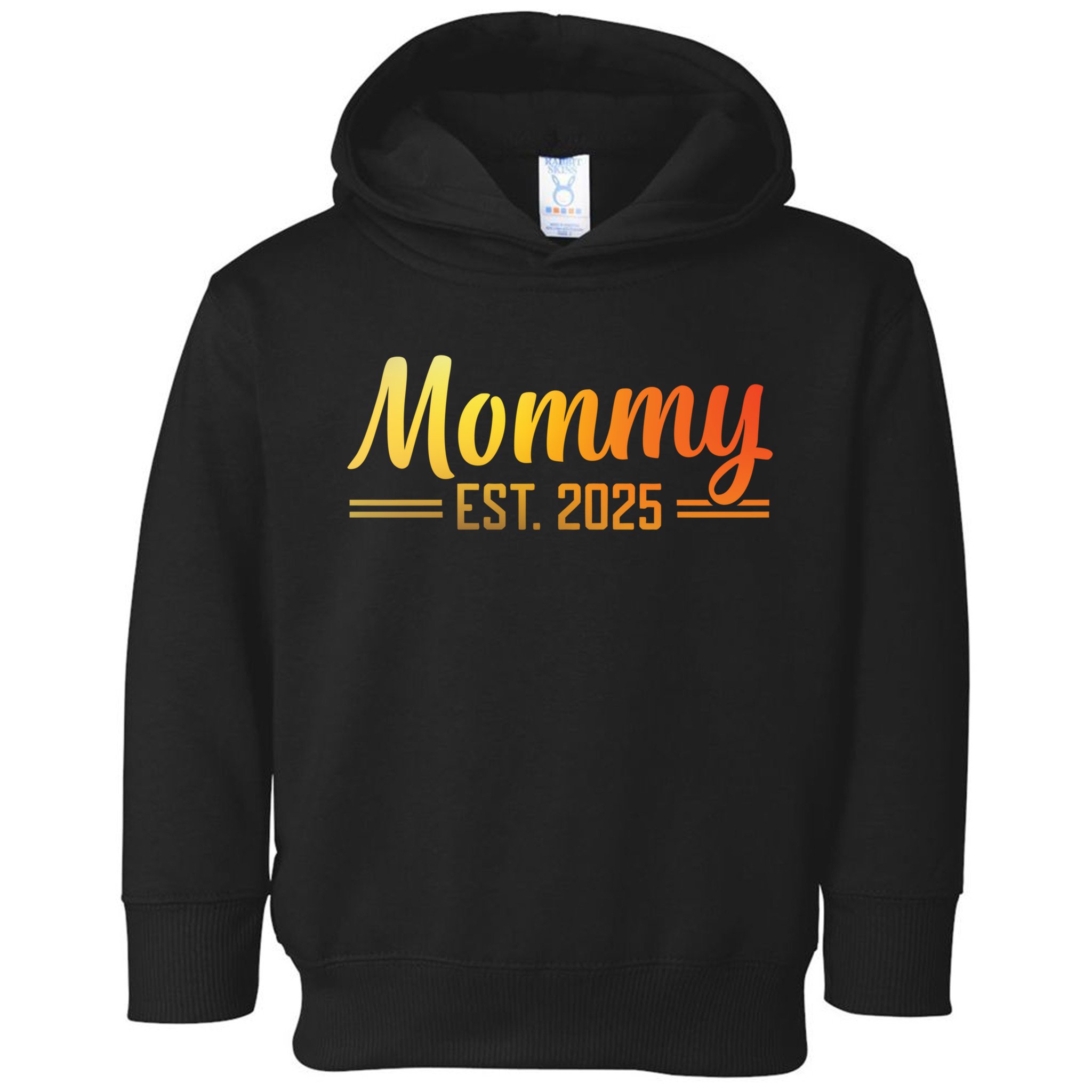 Mommy Est 2025 Expect Baby New First Mom Mama Mother's Day  Toddler Hoodie