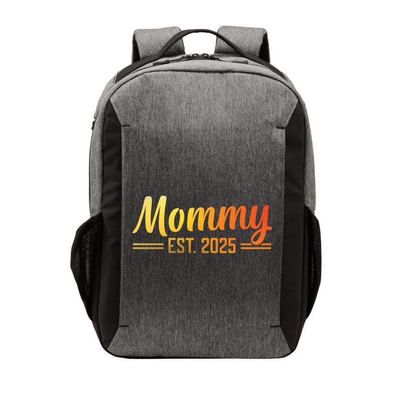Mommy Est 2025 Expect Baby New First Mom Mama Mother's Day  Vector Backpack