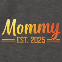 Mommy Est 2025 Expect Baby New First Mom Mama Mother's Day  Vector Backpack