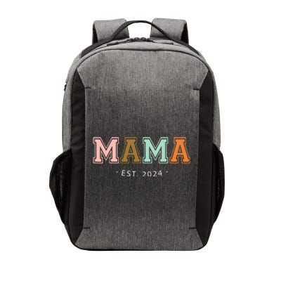 Mama Est 2024 Promoted Mothers Day Design Vector Backpack