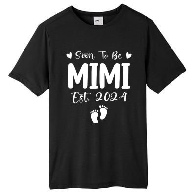 Mimi Est 2024 Soon To Be Mimi Funny Pregnancy Announcement Tall Fusion ChromaSoft Performance T-Shirt