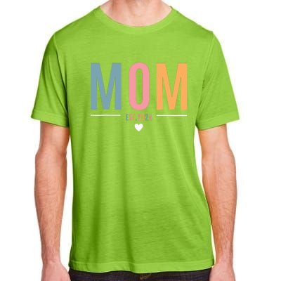 Mom Est 2024 Expect Baby 2024 Mother 2024 New Mama Mommy Adult ChromaSoft Performance T-Shirt