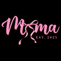 Mama Est 2025 Cute Coquette Bow Mothers Day New Mom Backpack