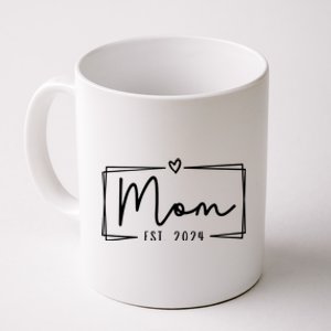 Mom Est 2024 Expect Baby 2024 Mother 2024 New Mom 2024 Coffee Mug