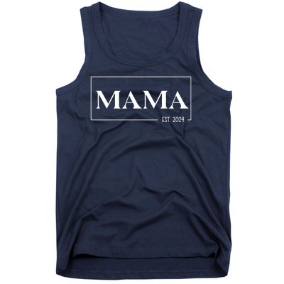 Mama Est 2024 Mothers Day Gift Tank Top