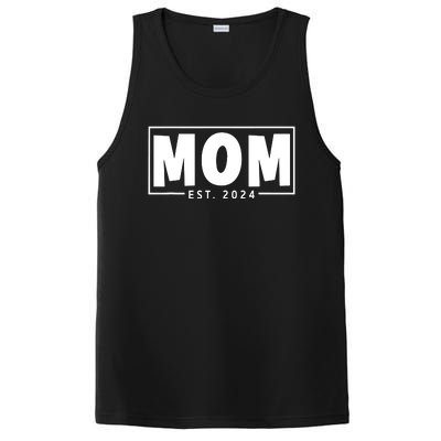 Mom Est 2024 Expect Baby 2024 Mother 2024 New Mom 2024 PosiCharge Competitor Tank