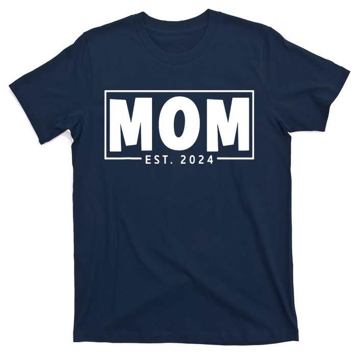 Mom Est 2024 Expect Baby 2024 Mother 2024 New Mom 2024 T-Shirt