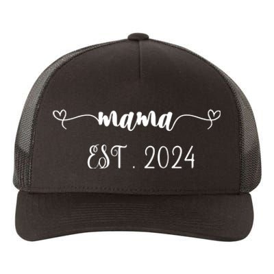 Mama Est. 2024 Yupoong Adult 5-Panel Trucker Hat