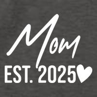 Mom Est. 2025 New Baby Vector Backpack