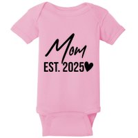 Mom Est. 2025 New Baby Baby Bodysuit