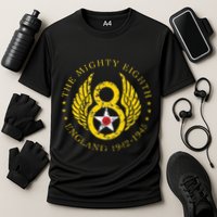 Mighty Eighth 8th Usaaf B17 & B24 Bomber Group Cooling Performance Crew T-Shirt