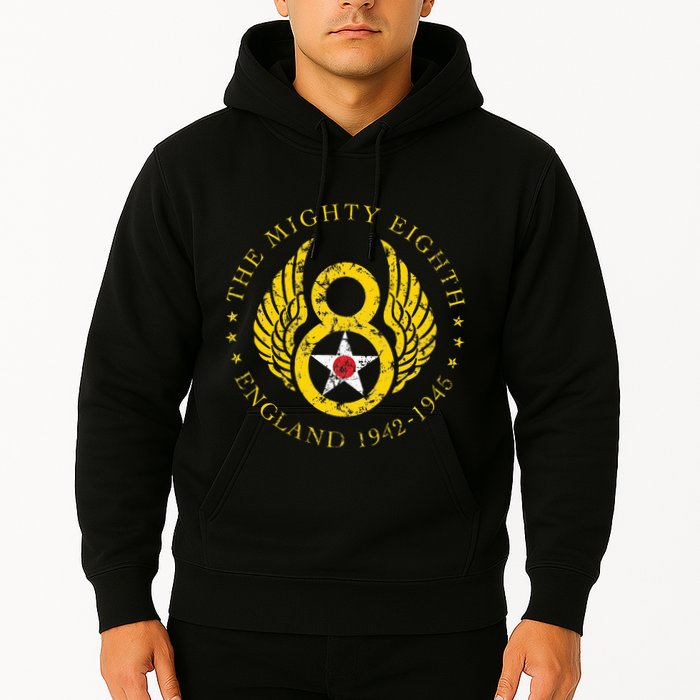 Mighty Eighth 8th Usaaf B17 & B24 Bomber Group Hoodie