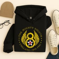 Mighty Eighth 8th Usaaf B17 & B24 Bomber Group Hoodie