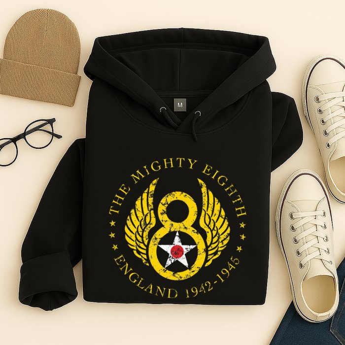 Mighty Eighth 8th Usaaf B17 & B24 Bomber Group Hoodie