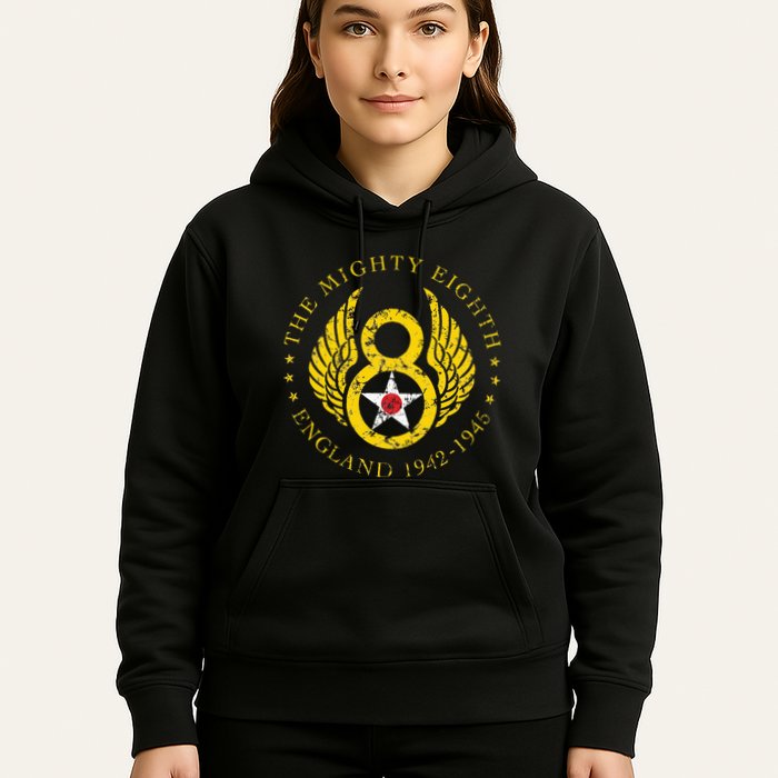 Mighty Eighth 8th Usaaf B17 & B24 Bomber Group Hoodie