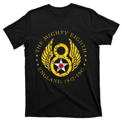 Mighty Eighth 8th Usaaf B17 & B24 Bomber Group T-Shirt