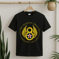 Mighty Eighth 8th Usaaf B17 & B24 Bomber Group T-Shirt